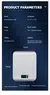 Balança digital de cozinha, 5kg/10kg, display lcd, aço inoxidável, balança e - Achei Ofertas