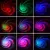 Imagem do Céu estrelado galáxia lâmpada projetor led night light controle remoto som at