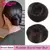 Cabelo sintético coque mulher em linha reta updo laço de cabelo elástico de b - loja online