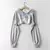 Hoodie feminino personalidade irregular colheita ultra curto estilo manga longa - Achei Ofertas