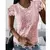Imagem do Blusa de renda feminina topos decote verão em v manga curta renda retalhos ol b
