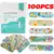 100 pçs crianças ataduras em massa crianças bonito dos desenhos animados atad