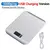 Balança digital de cozinha, 5kg/10kg, display lcd, aço inoxidável, balança e - comprar online