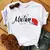 Imagem do Casual disney cartoon mulan impressão gráfica das mulheres camiseta 90s blusas