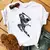 Casual disney cartoon mulan impressão gráfica das mulheres camiseta 90s blusas na internet