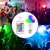 16 núcleos rgb lâmpada led multicolorida e27 220v iluminação doméstica regu na internet