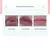 Conjunto de bálsamo labial hidratante, base vegetal natural, clareador de racha na internet