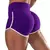 Calções esportivas femininas elásticas sem costura leggings de fitness push u - comprar online