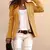 Blazer longo slim fit feminino, jaqueta elegante de trabalho, casaco casual, out - comprar online