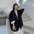 Grande blazer casacos femininos primavera outono moda versão coreana solto casa na internet