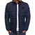 Jaqueta curta masculina 2025 leve casual parka tendência de inverno S-3XL - aga