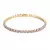 Pulseira de tênis de zircônia micro-incrustada de 4mm para mulheres 2025 novos - loja online