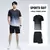 Roupas de fitness masculinas de seda gelo conjunto de roupas esportivas de secag - loja online