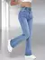 Novas calças jeans femininas quentes emagrecimento estilo europeu e americano c