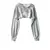 Hoodie feminino personalidade irregular colheita ultra curto estilo manga longa na internet