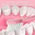 1 peça escova de dentes elétrica branca/rosa modelo adulto cerdas escova de de