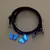 2 peças pingente de borboleta luminosa pulseiras para mulheres homens brilham n na internet