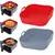 1pc reutilizável airfryer pan para fritoro acessórios silicone fritadeiras de - loja online