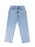 Mulheres baggy jeans cintura alta perna larga denim em linha reta demin calças - comprar online