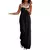 Mistura de algodão plus size macacão feminino 2023 outono casual sólido bodys - Achei Ofertas