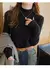 Camisola de gola alta feminina inverno 2025 retrô vermelho com forro de veludo na internet