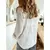 Blusa Feminina de Botão de Linho de Manga Longa Solta, Camisas Estampadas Flora - Achei Ofertas