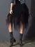 Mulheres tutu tule saia elegante cintura alta malha em camadas meia saia feminin - loja online