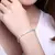 Pulseira de tênis de zircônia micro-incrustada de 4mm para mulheres 2025 novos