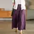 Nona calça coreana de perna larga feminina, calça simples solta até o tornoze na internet