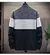 Imagem do blusa casaco cardigan jaqueta masculina velo zíper suéteres veludo contrast