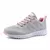 Mulheres Sapatos Casuais Moda Respirável Walking Mesh FlatShoesSneakers Branco - loja online