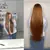 Imagem do Osso feixes de cabelo reto salão de beleza extensões de cabelo fibras naturais