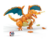 FIGURA ARMABLE CHARIZARD 222PZS POKEMON MEGA