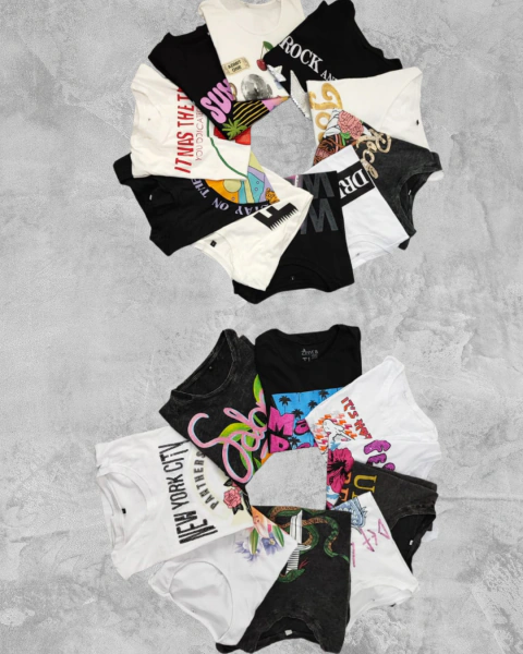 PACK "100 REMERAS SURTIDAS"