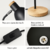 Luminária de Mesa Minimalista com Base de Madeira – Design Contemporâneo para Ambientes Sofisticados na internet