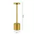 Simples led recarregável toque metal candeeiro de mesa três núcleos cabeceira - Urban Craft