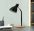 Luminária de Mesa Minimalista com Base de Madeira – Design Contemporâneo para Ambientes Sofisticados - comprar online