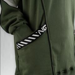 Buzo Ranglan Flux Verde - tienda online