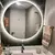 Espelho Decorativo Led Suspenso Para Maquiagem Banheiro Sala Quarto - comprar online