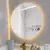 Espelho Decorativo Led Suspenso Para Maquiagem Banheiro Sala Quarto - Lune 