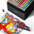 Imagem do Conjunto de Caneta Colorida Ponta Dupla 120Pçs com Estojo