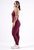 CONJUNTO LEGGING ENERGY + REGATA LUXE STRAP BURGUNDY na internet