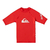 Remera Quiksilver Lycra Mc All Time Boys Roja