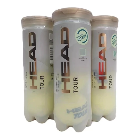 Pelotas Tenis Head Tour X 3 Tubos