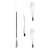 Pala Doble 2.3 Mts (cucharita) Aluminio (consultar Envios)