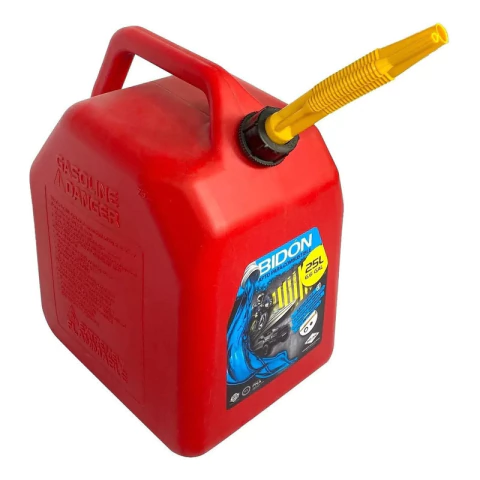 Bidon De Combustible 25 Lts Con Pico Vertedor