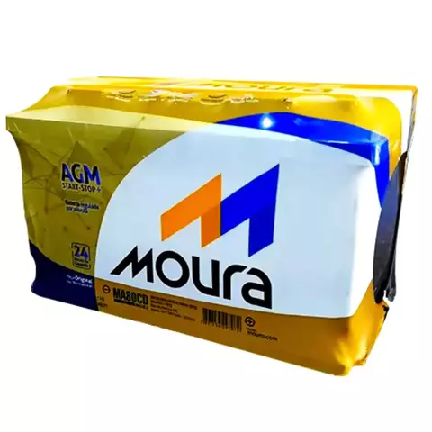 bateria moura ma80cd agm start and stop mercedes benz bmw audi