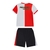 Kit Infantil Feyenoord I 25/26 - Castore - Branco e vermelho e preto - comprar online