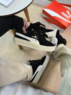 PUMA SUEDE PRETO/OFF - loja online