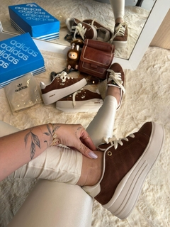 Imagem do PUSH PLATAFORMA MARRON SUEDE